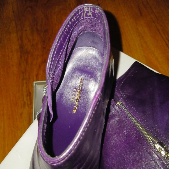 Liz Clairborne 8.5 Deeo Purple - Picture 3 of 4